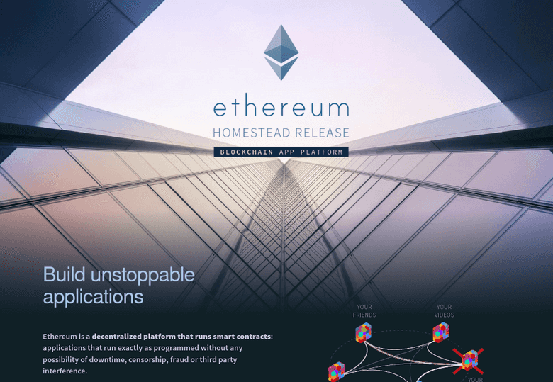 Ethereum.org Durdurulamaz Uygulamalar Oluşturun